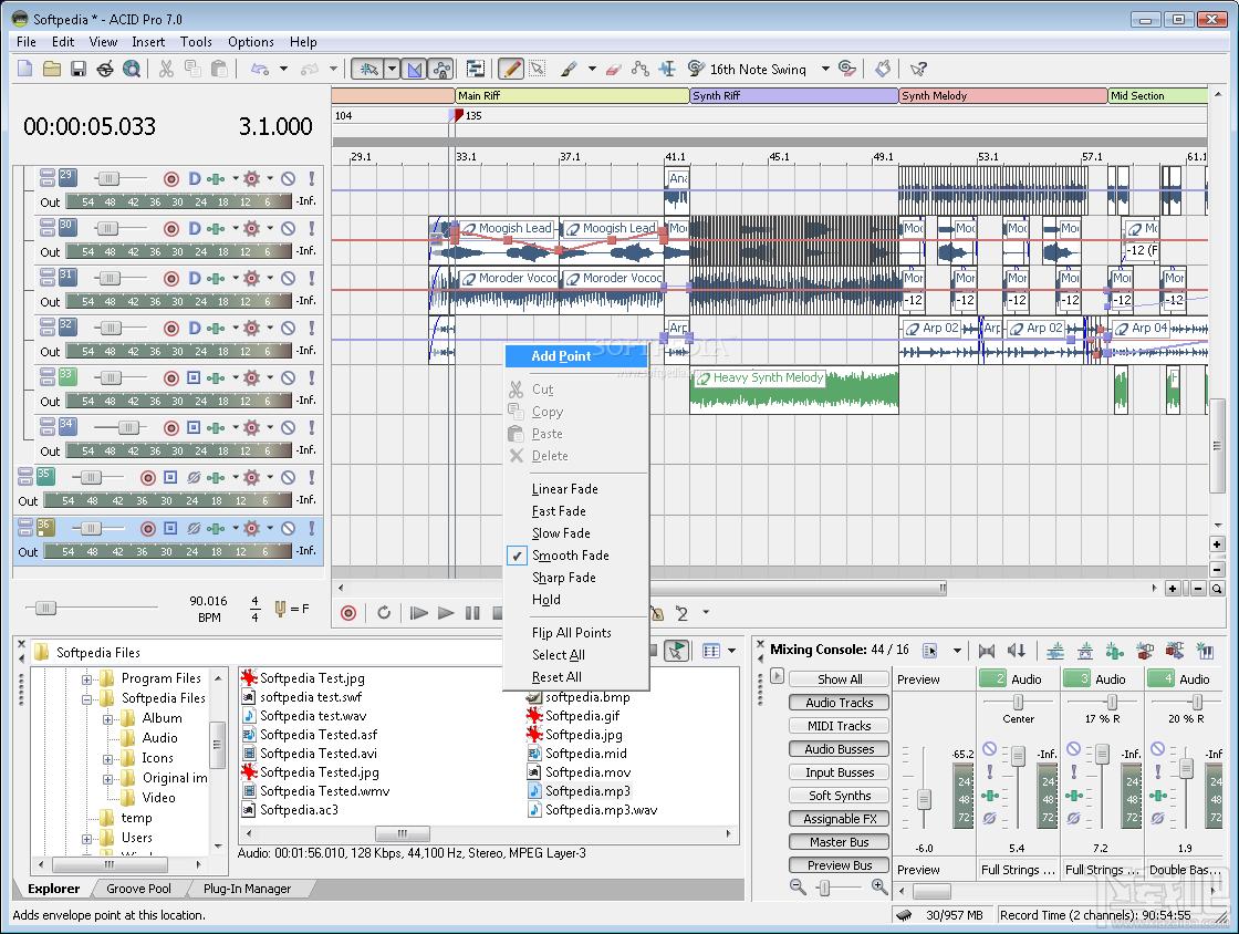 Sony ACID,Sony ACID Pro,音乐创作