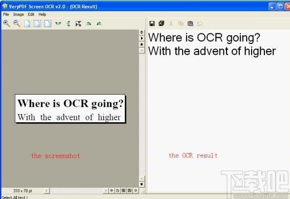 VeryPDF Screen OCR下载,图像捕捉,图片转文字,截图软件,屏幕截屏