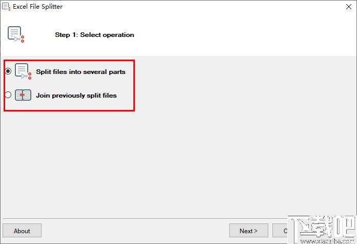 Excel File Splitter下载,文档拆分,Excel拆分