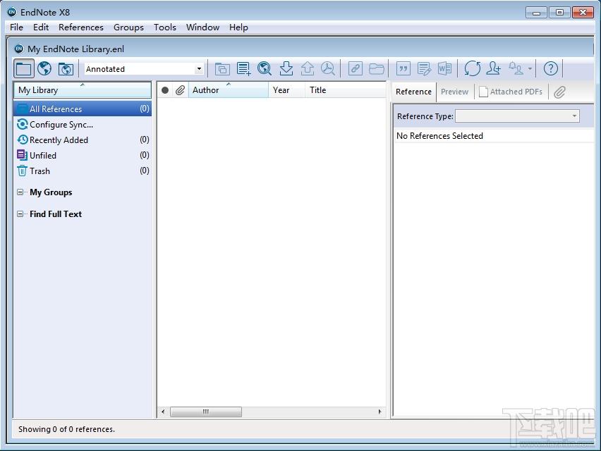 EndNote,EndNote X8,文献管理软件